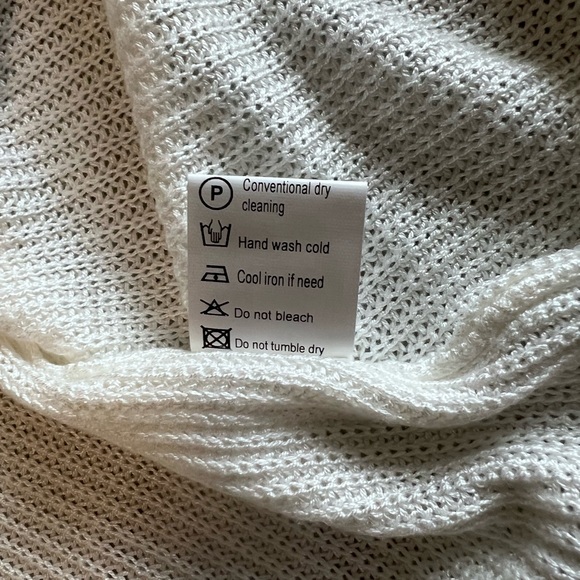 Baseball Printed White Knit Tank - Picture 8 of 10